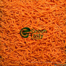 IQF Frozen Fresh Carrot Strip / Slice avec ISO22000